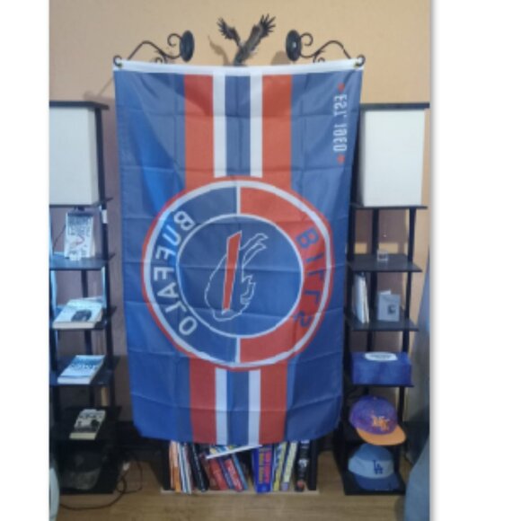 NEW Buffalo Bills NFL 3x5 foot Flag Circular Patch - Picture 3 of 3
